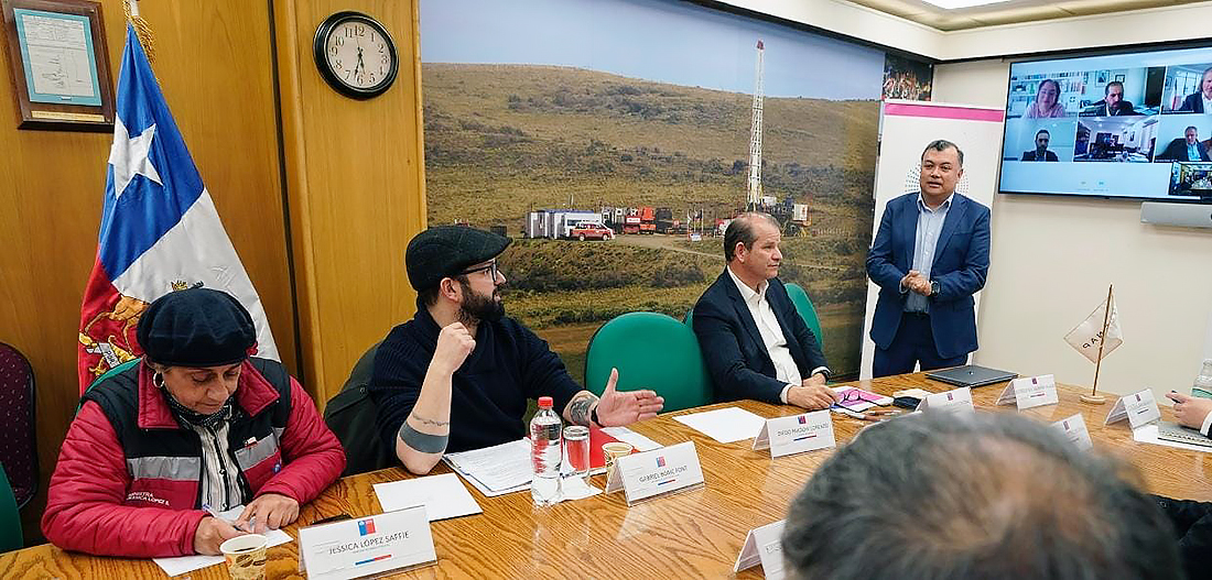 La reunión se realizó el jueves 27 de junio en Punta Arenas.