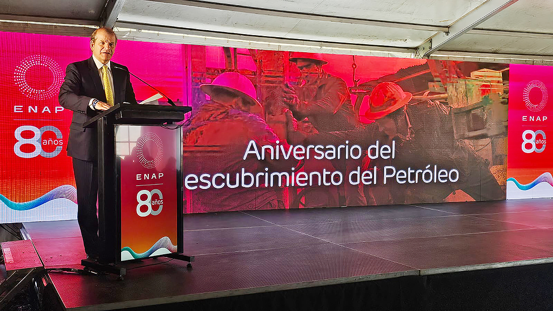 Julio Friedmann, gerente general de Enap.