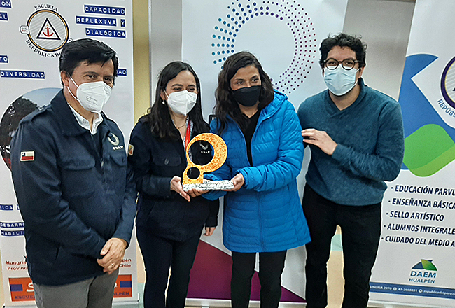 ENAP sigue trabajando para potenciar la innovación ambiental en Hualpén.