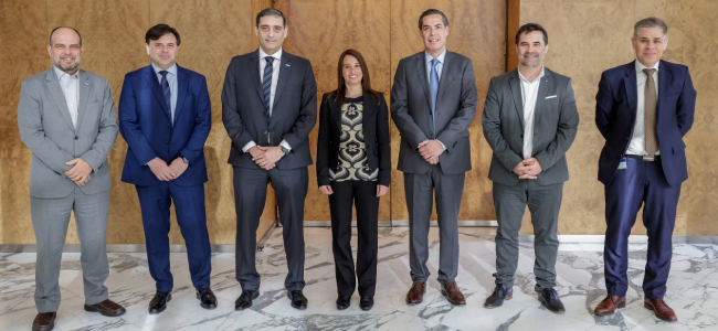 Marcos Sabelli,Daniel Abraham, Pablo Iuliano,Denisse Julio Aranis,Abudinén