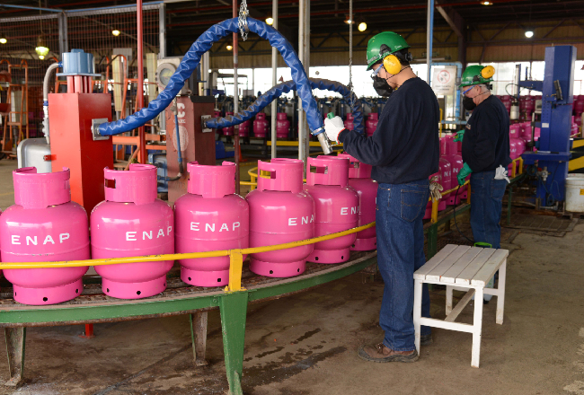 Proyecto piloto Gas de Chile en San Fernando.