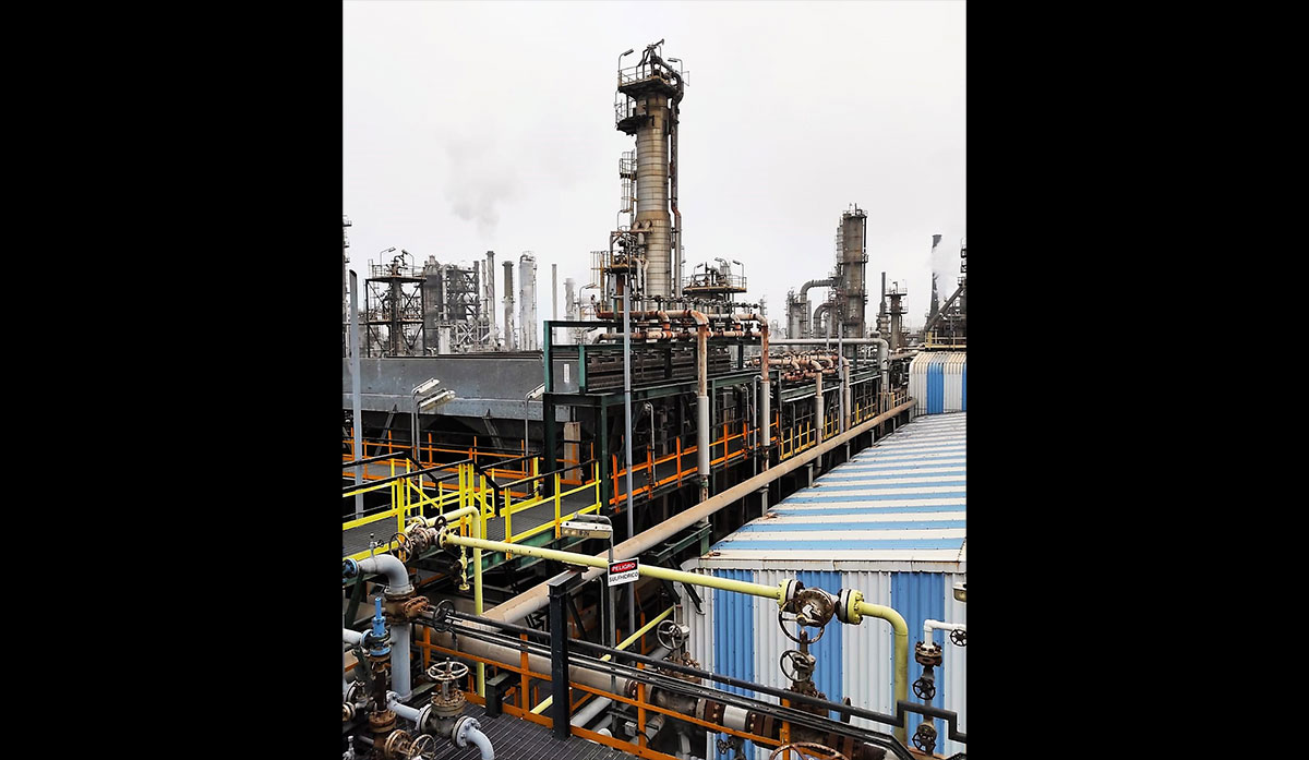 Planta de HDT.